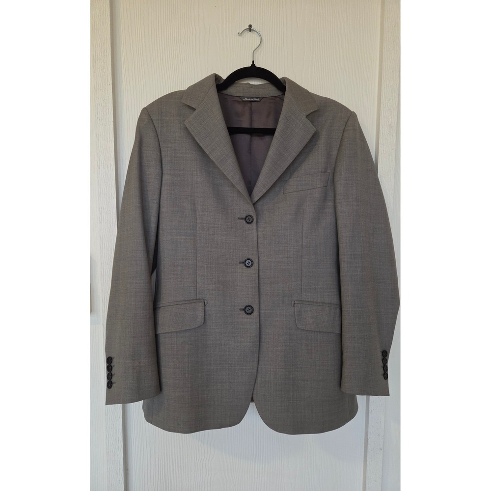 Loro Piana Fabric Wool Women's Blazer Italy IT 44 / US M Luxury Tailored Classic